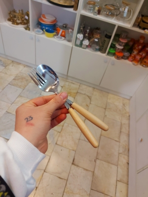 ست قاشق و چنگال